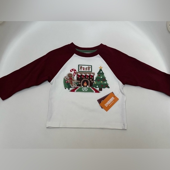 Gymboree Boy’s Christmas Top/Pants, Size 12-18M - Picture 2 of 9